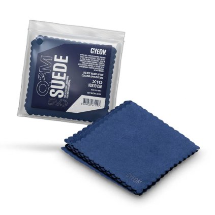 Mikrovláknové aplikačné utierky Gyeon Q2M Suede EVO 10-Pack (10 x 10 cm)