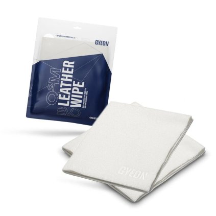 Mikrovláknové utierky na kožu Gyeon Q2M LeatherWipe EVO 2-Pack (40 x 40 cm)