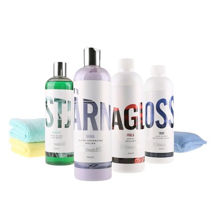 sada pro vysoky lesk a ochranu laku Stjarnagloss