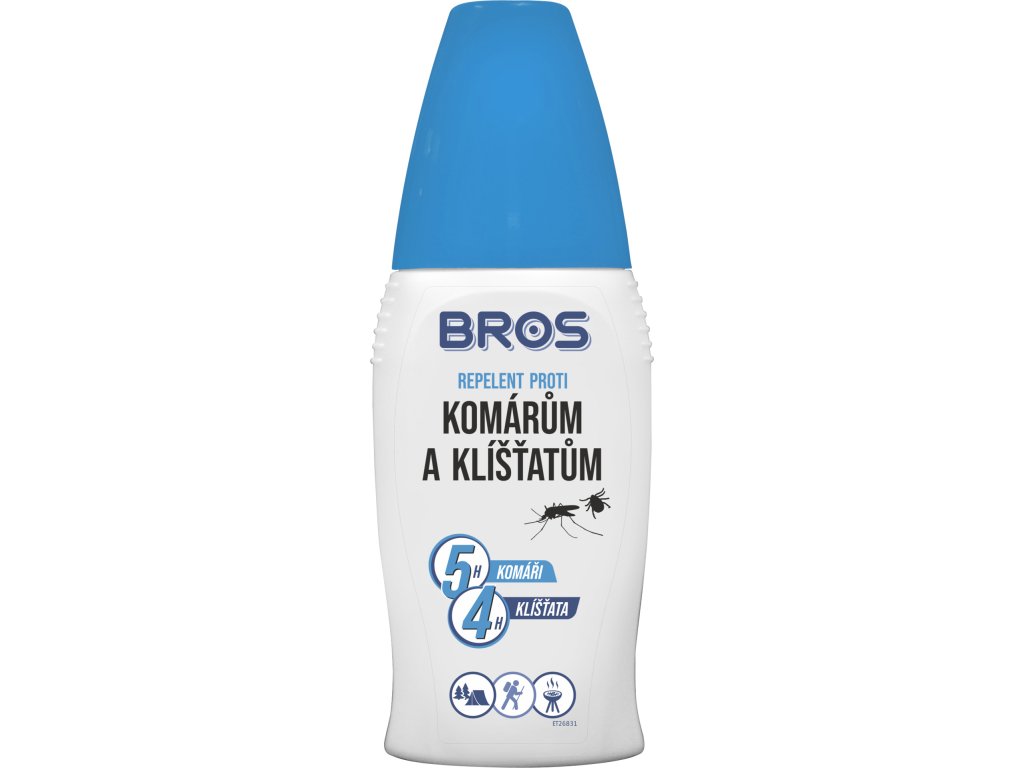Bros - repelent proti komárům a klíšťatům 100 ml