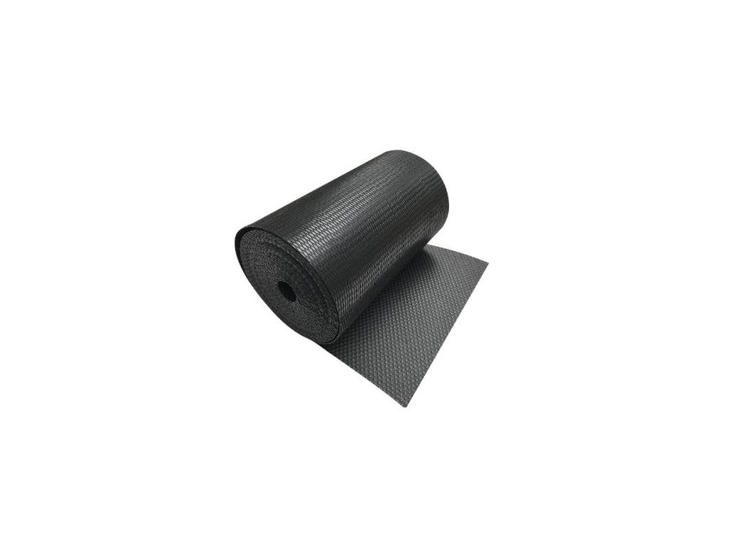 Fólie LDPE 1,4 x 50 m, š. 25 cm, černá, PLOTFOL