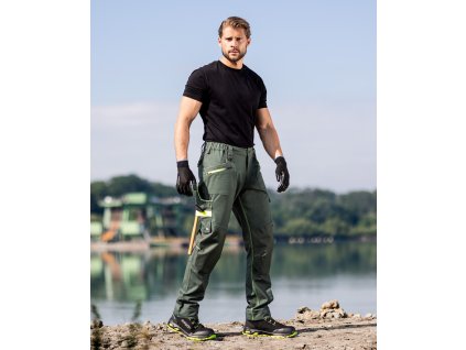 Kalhoty ARDON®CREATRON® khaki (Velikost 46, Barva khaki)