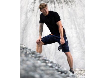 Kraťasy ARDON®CREATRON®CAMO modrá (Velikost 46, Barva modré odstíny)