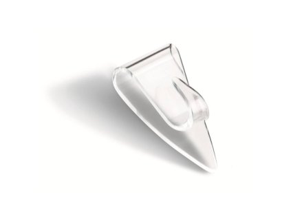 138470 Hacek lepici dekoracni trojhran pruhledny Powerstrips TESA 1a