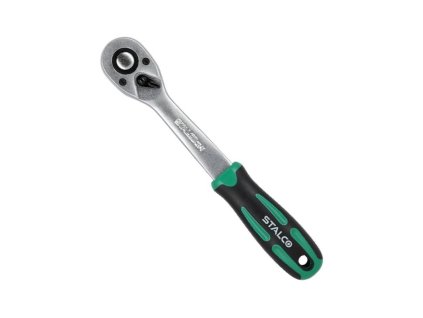 S011154724 Racna ohnuta 1 4 72 zubu 145mm STALCO S011154724 0a