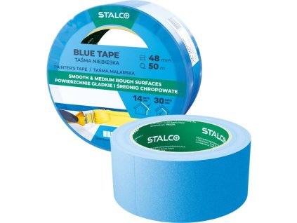 S042138531 Zakryvaci lepici paska 30 mm x 25 m modra STALCO S 38531 0a