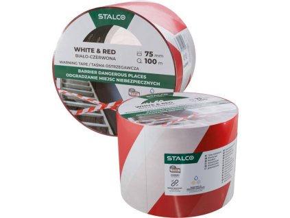 S38580 Vystrazna paska 75 mm x 100 m STALCO S 38580 0a