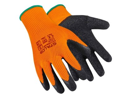 S47427 Rukavice polyesterove zateplene S ECO THERMGRIP 10 STALCO S 47427 0a