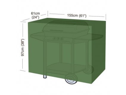 plachta krycí na gril CLASSIC "L" 155x61x97cm, PE 90g/m2
