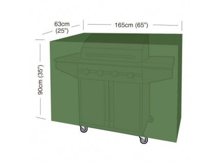 plachta krycí na gril CLASSIC "XL" 165x63x90cm, PE 90g/m2