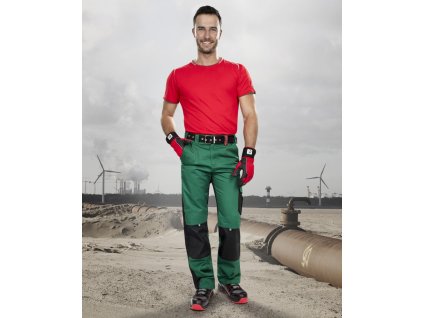 Kalhoty ARDON®PRE100 zeleno-černá – DOPRODEJ (Velikost 48, Barva zelené odstíny)