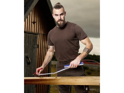 Tričko ARDON®LIMA hnědé - baleno po jednom kuse (Velikost S, Barva hnědé odstíny)