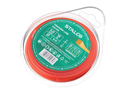S053997023 Zaci struna ctvercova 2 0mm x 15m STALCO S053997023 0a