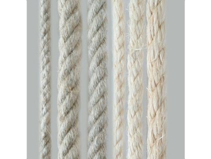 šňůra SISAL 6mm stáčená (100m)