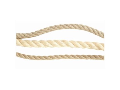 lano přírodní 20mm stáčené s PP    (45m)
