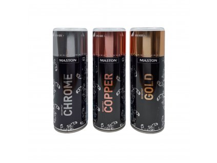 Maston spray DECOEFFECT CHROME chromový 400ml