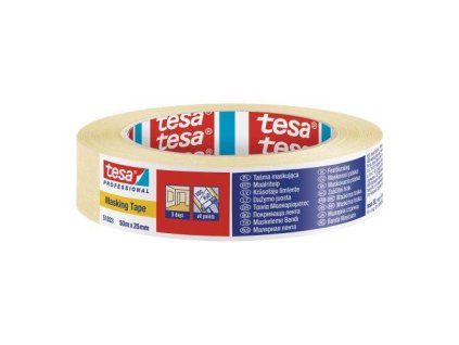 páska krepová 25mmx50m ŽL TESA