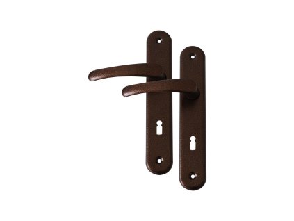 kování MICHAELA kl+kl, klíč 72 kov. Cu