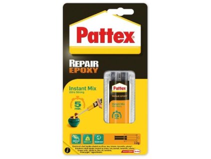lepidlo epoxidové 11ml, 5min. PATTEX REPAIR UNI.