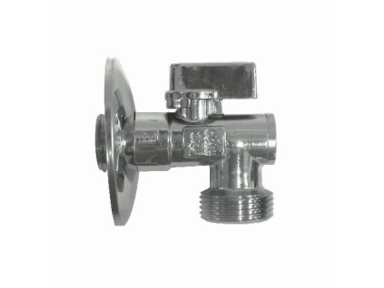 ventil pračkový se zp.kl. a filtrem 1/2"x3/4" - V/1164