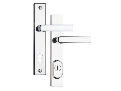 kování bezp. R4/90mm bez vložky Cr-nerez