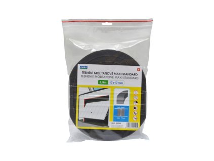 těsnění ok. molitan MAXI 17x17mm ANTR (6,5m)  MAKO