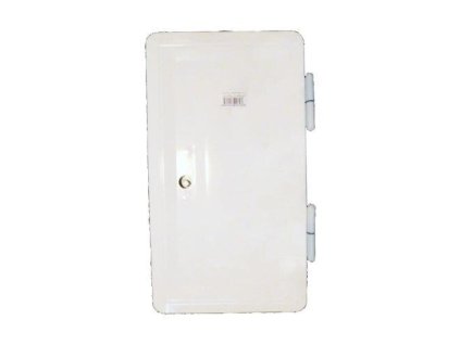 dvířka komínová dvojitá, BÍ, 160x320mm