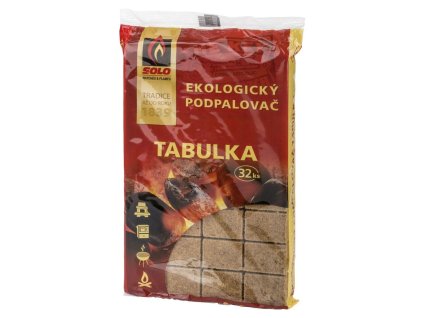 podpalovač ekologický SOLO tabulka (32ks)