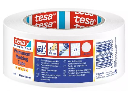 TESA 04169 značkovací PVC páska 50mmx33m černo-žlutá