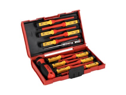 S12290 Sroubovak elektrotechnicky SET 13ks 1000 V STALCO 0a