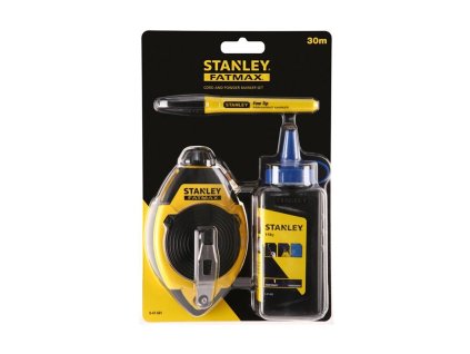 šňůra brnkací 30m + pudr + značkovač  0-47-681  STANLEY