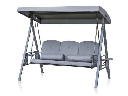 houpačka zahradní RUJANA 200x116x173cm se stolkem