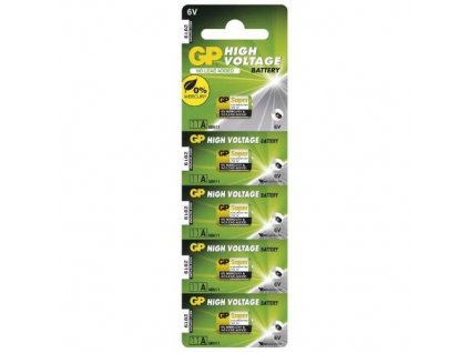 108862 Baterie GP 11A alkalicka specialni 5BL blistr 0a