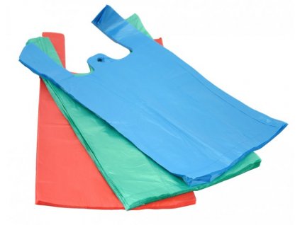 Hafyso HDPE tašky 15 Kg barevné 100ks blok Barva: Bílá