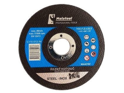 121240 Kotouc rezny Profi 115 x 1 2 x 22 2 mm MT 0z