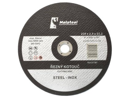 121252 Kotouc rezny Standard 230 x 2 5 x 22 2 mm MT 0z