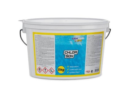 Chemie bazénová, Chlor šok, 5 kg, SILCO