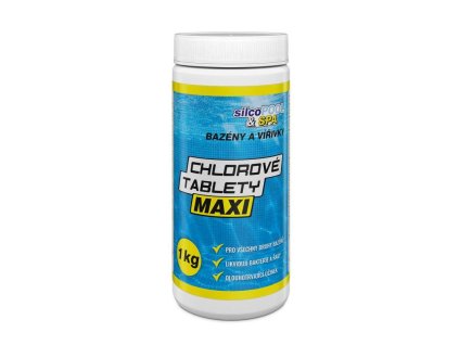 165132 Chemie bazenova Chlorove tablety MAXI 1 kg SILCO 0z
