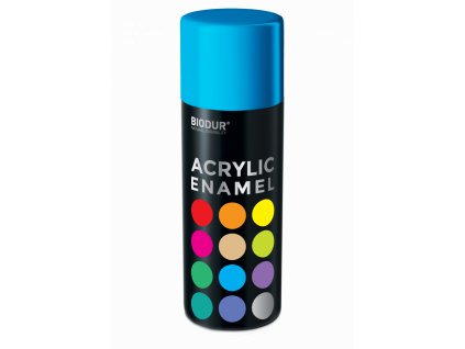 Akrylový email ve spreji - blankytně modrá 400ml/RAL 5015