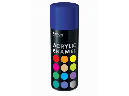 Akrylový email ve spreji - Ultramarínová modrá tmavá 400ml/RAL 5002