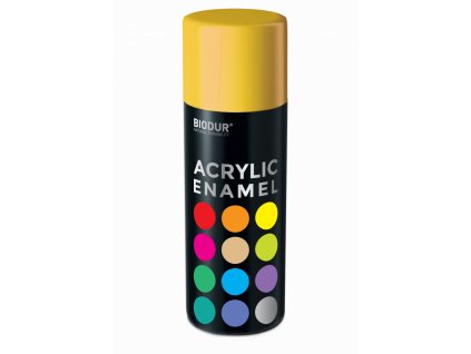 Akrylový email ve spreji - žlutá 400ml/RAL 1023