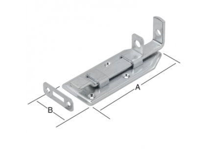 WZW 180 Zástrč zamykací typu "Z" 180x65mm