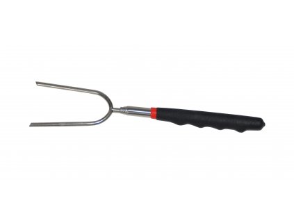 vidlice opékací teleskopická 24-86cm nerez+PVC