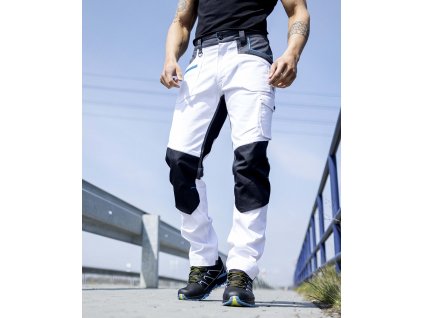 Kalhoty ARDON®4Xstretch® bílá (Velikost 46, Barva bílá)