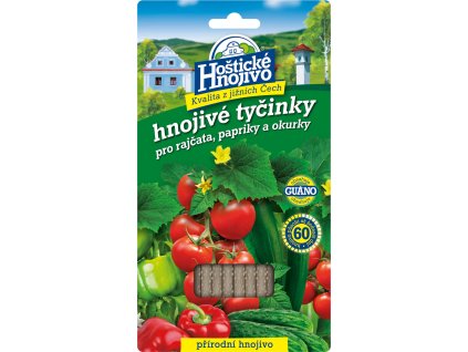 Tyčinky hoštické 20 ks na rajčata, papriky a okurky
