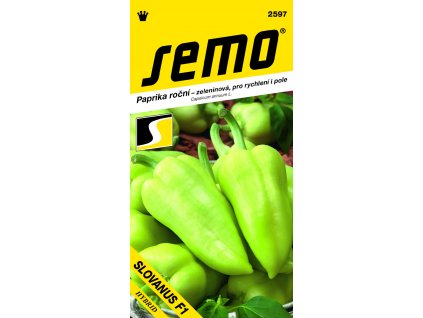 Paprika zel. sladká F1 - Slovanus F1 15s