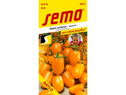 Rajče tyč. datlové - Datlo 30s - série JAZÝČKY