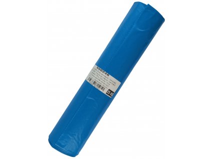 Pytel PE na odpad modrý 70 x 110 cm / 0,04 (25 ks)