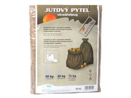 Jutový pytel 50 kg (60x110 cm)