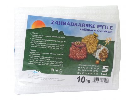 Pytel rašlový s úvazkem 10 kg - 5ks